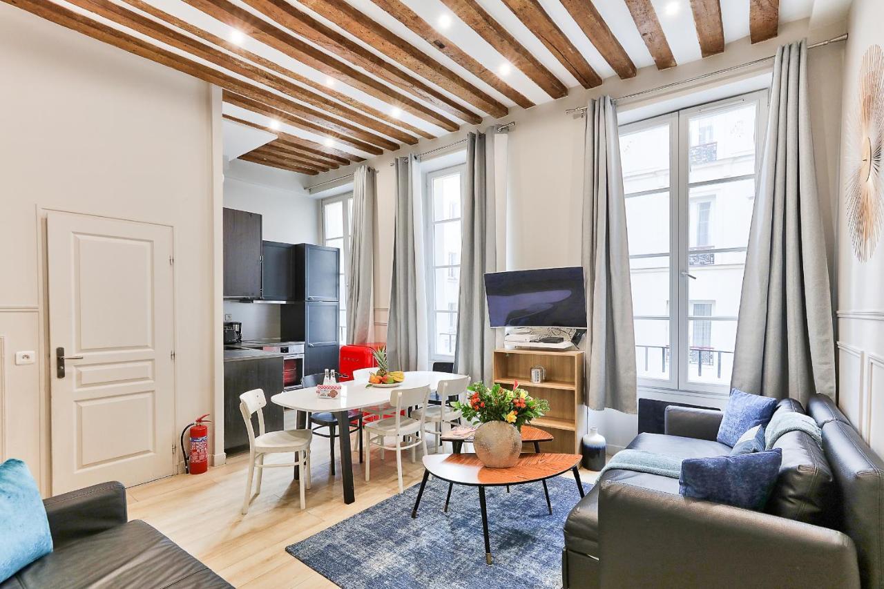 Apartmán 44-Cosy Flat Montorgueil Paříž Exteriér fotografie